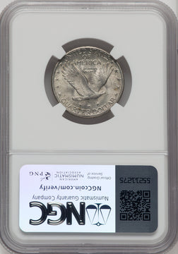 1930 25C FH Standing Liberty Quarter NGC MS65