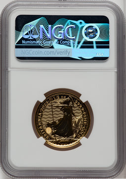 2023 G.B. G$50 BRITTANIA-KC III OBVERSE 409TH COIN STRUCK Royal Succession NGC MS69