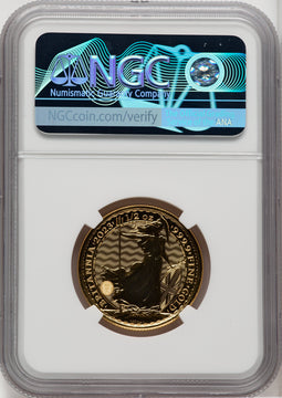 2023 G.B. G$50 BRITTANIA-KC III OBVERSE 481ST COIN STRUCK Royal Succession NGC MS69