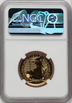2023 G.B. G$50 BRITTANIA-KC III OBVERSE 489TH COIN STRUCK Royal Succession NGC MS69