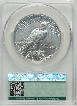 2023 $1 Peace First Day of Issue Modern Commemoratives CACG MS70