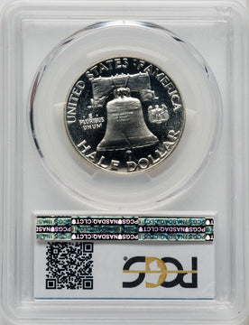 1950 50C CA CAC Proof Franklin Half Dollar PCGS PR65