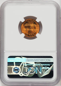 1969-D 1C RD Lincoln Cent NGC MS67+