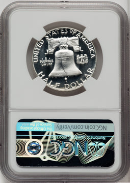 1956 50C Type 2 Proof Franklin Half Dollar NGC PR68