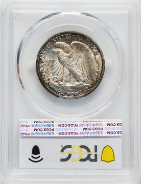 1917 50C Walking Liberty Half Dollar PCGS MS66+