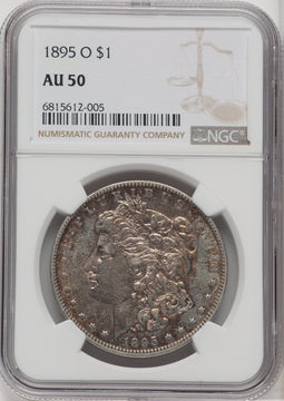 1895-O $1 Morgan Dollar NGC AU50