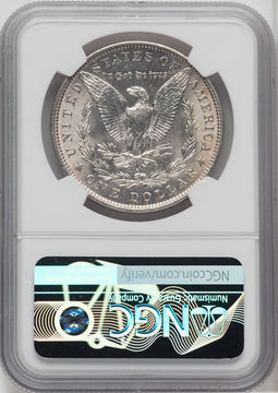 1901 $1 Green Label Morgan Dollar NGC MS64