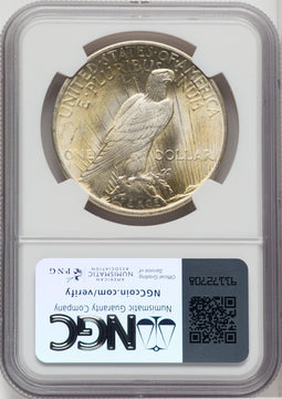1925 $1 Peace Dollar NGC MS67 (762419009)