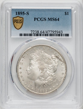 1895-S $1 Morgan Dollar PCGS MS64