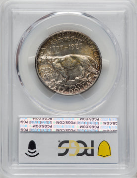 1927 50C Vermont Commemorative Silver PCGS MS66+