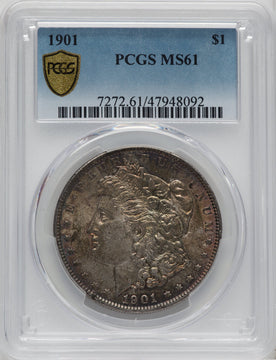 1901 $1 Morgan Dollar PCGS MS61