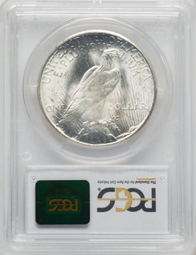 1925-S $1 Peace Dollar PCGS MS63