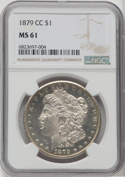 1879-CC $1 Morgan Dollar NGC MS61