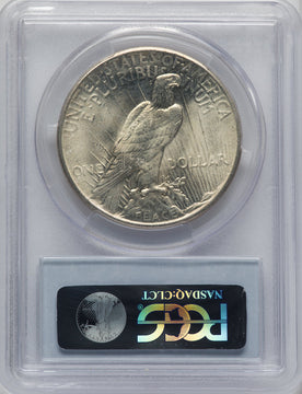 1925 $1 Peace Dollar PCGS MS66