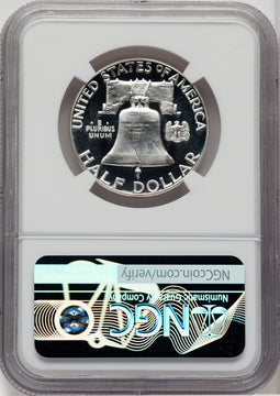 1956 50C Type 2 CA Proof Franklin Half Dollar NGC PR69