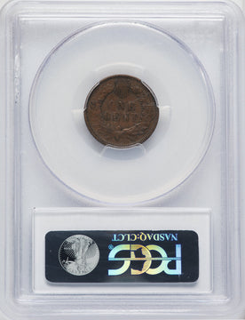 1872 1C BN Indian Cent PCGS AU55
