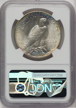 1934 $1 Peace Dollar NGC MS64