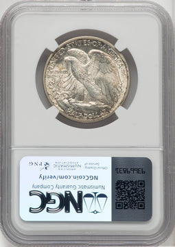 1936-D 50C Walking Liberty Half Dollar NGC MS67 (760889009)