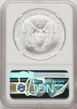 1994 S$1 Silver Eagle NGC MS70