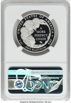 2009-W $100 One-Ounce Platinum Eagle First Strike NGC PF70