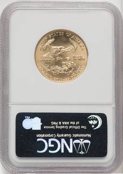 2006 $25 Half-Ounce Gold Eagle NGC MS70