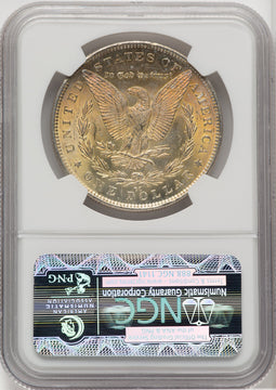 1891-CC $1 VAM-3 Spitting Eagle Morgan Dollar NGC MS62 (765434017)