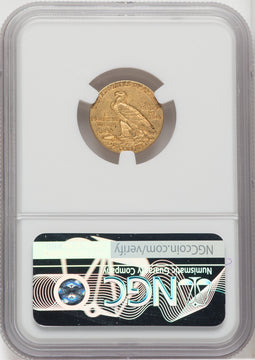 1915 $2.50 Indian Quarter Eagle NGC MS61