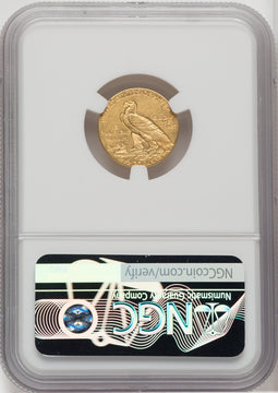 1908 $2.50 Indian Quarter Eagle NGC MS61