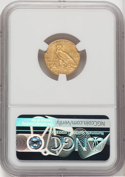 1911 $2.50 Indian Quarter Eagle NGC MS61
