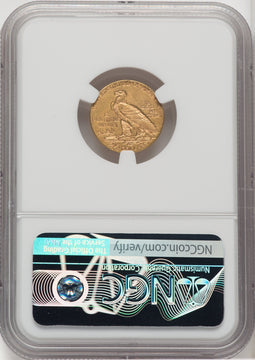 1912 $2.50 Indian Quarter Eagle NGC MS61