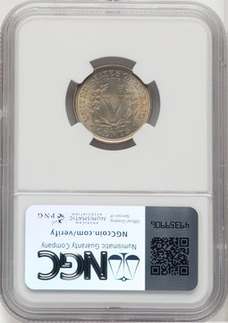 1899 5C Liberty Nickel NGC MS66