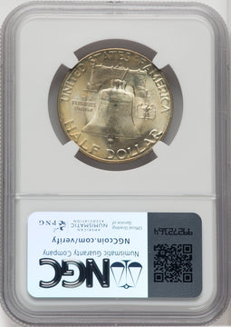 1948-D 50C FL Franklin Half Dollar NGC MS67