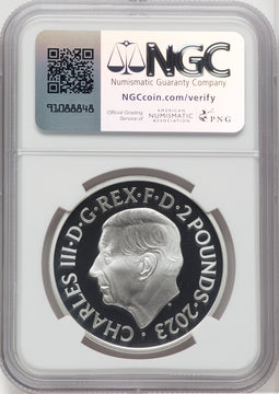 2023 G.Britain Charles III 1oz Silver NGC PF70