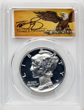 2018-W $25 Palladium First Strike Cleveland Scroll PCGS PR70 (765520001)