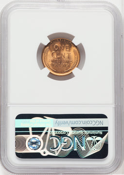 1948 1C RD Lincoln Cent NGC MS67