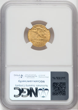 1915-S $2.50 Panama-Pacific Quarter Eagle Commemorative Gold NGC MS64
