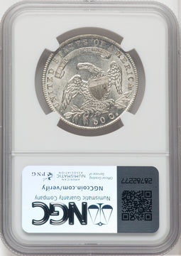 1835 50C Bust Half Dollar NGC MS61