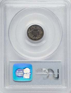 1860 H10C Proof Seated Half Dime PCGS PR65