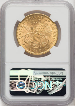 1874 $20 Liberty Double Eagle NGC MS60