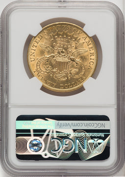 1902 $20 Liberty Double Eagle NGC AU58