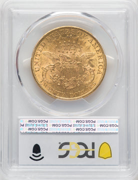 1889 $20 Liberty Double Eagle PCGS MS61