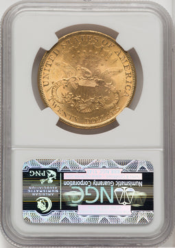 1899 $20 Liberty Double Eagle NGC MS63 (765619008)