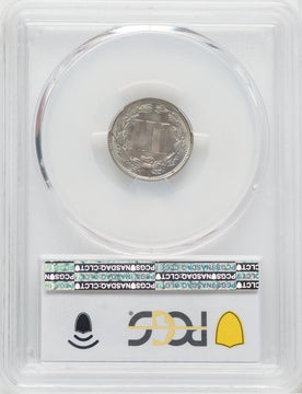 1868 3CN Three Cent Nickel PCGS MS66