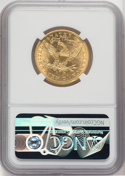 1899-O $10 Liberty Eagle NGC AU58