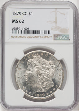 1879-CC $1 Morgan Dollar NGC MS62 (765816011)