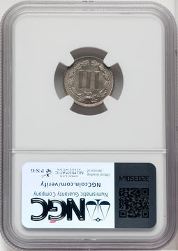 1880 3CN Proof Three Cent Nickel NGC PR67