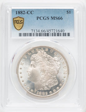 1882-CC $1 Morgan Dollar PCGS MS66 (759029009)