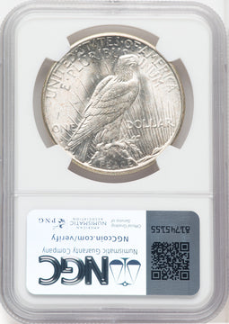 1928-S $1 Peace Dollar NGC MS64+