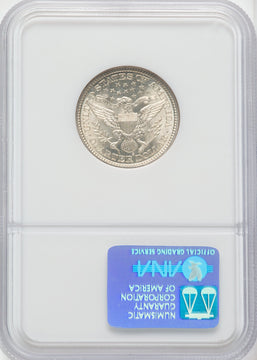 1898-S 25C Barber Quarter NGC MS67