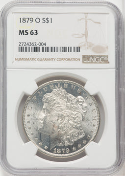1879-O $1 Morgan Dollar NGC MS63